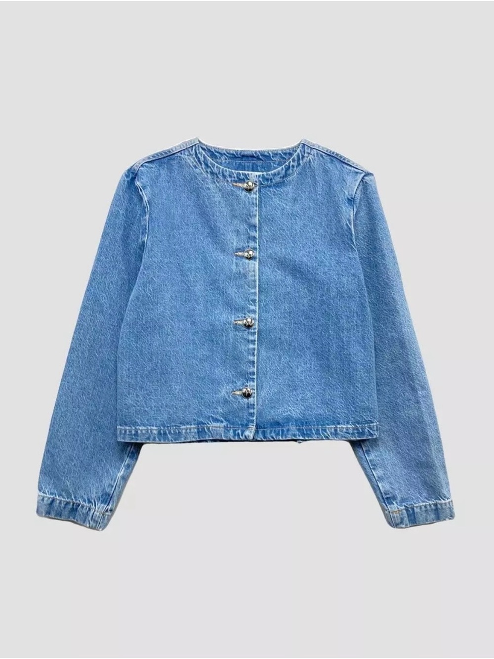 Zara Light Blue Denim Jean Jacket